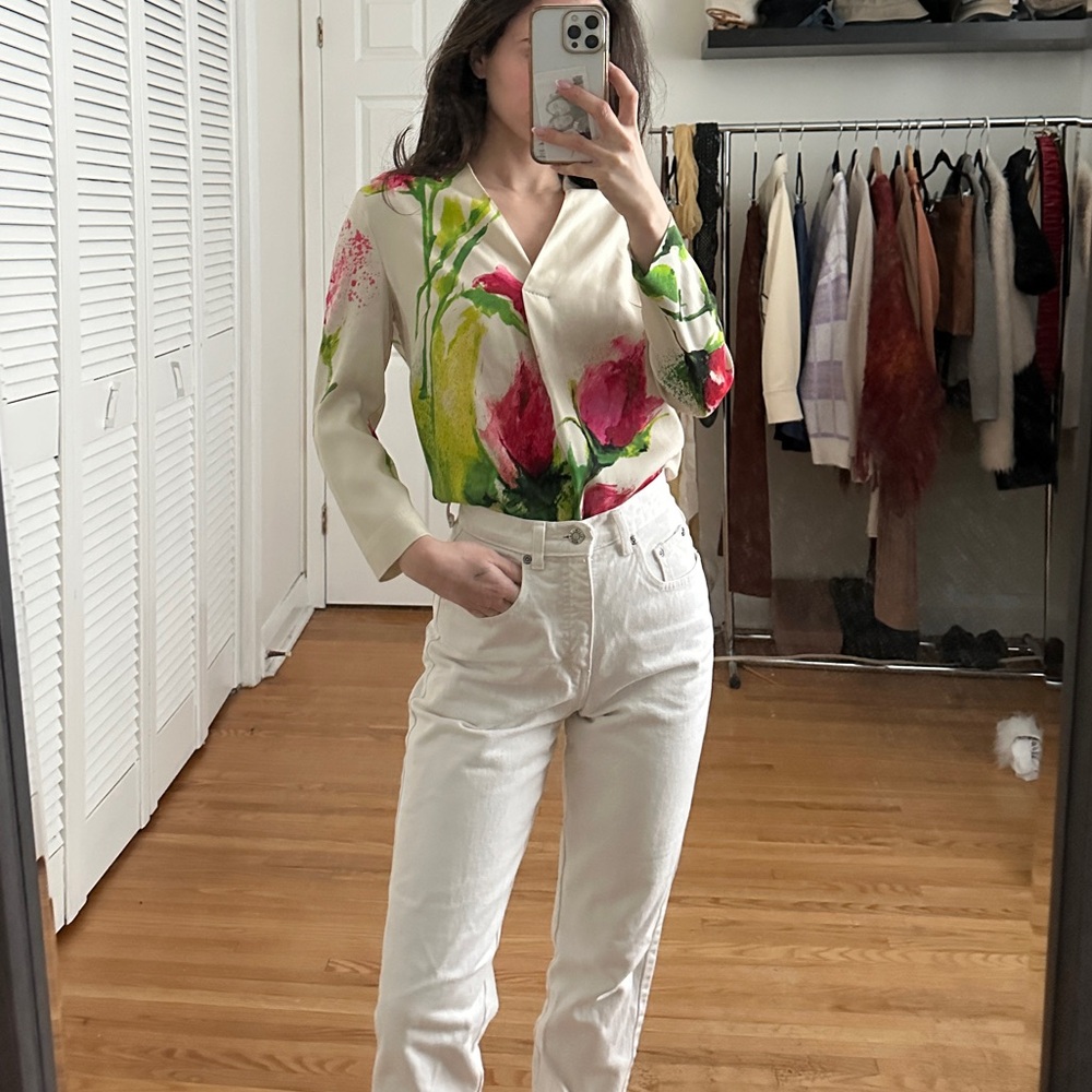 ESCADA Floral Blouse